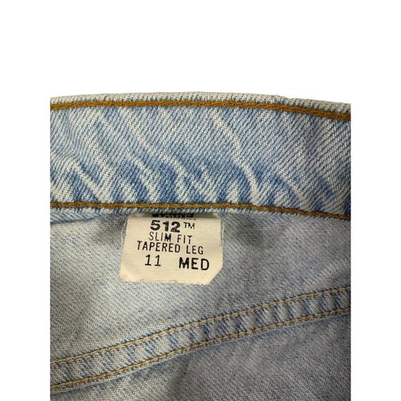 Levi's 512 Women's Slim Fit Tapered Leg Light Jeans - Picture 3 of 8